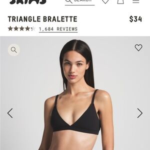 SKIMS Fits Everybody Triangle bralette